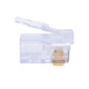 EZ-RJ12/11 Pass-Through RJ12/RJ11 Connectors - 50pcs in Clamshell - 100026C EZ-RJ12/11 Pass-Through RJ12/RJ11 Connectors - 50pcs in Clamshell - 100026C